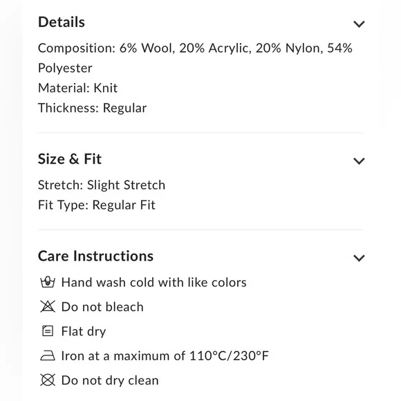 Commense Metal Detail V-Neck Wool Blend Sweater NWT Size M - Picture 2 of 6